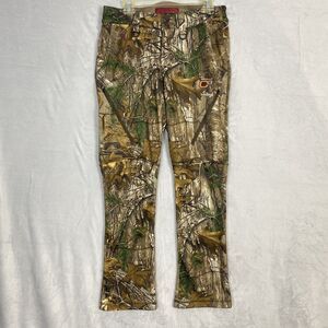 Field & Stream Hydro Repel Pants Womens Small Camo NoScent C3 Technology Hunting